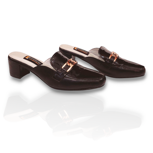 Ladies Leather Mule LS77