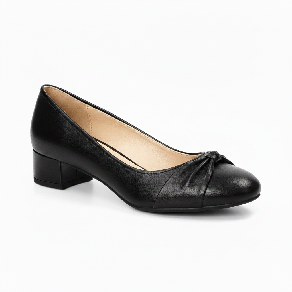 Ladies leather court shoe LS88