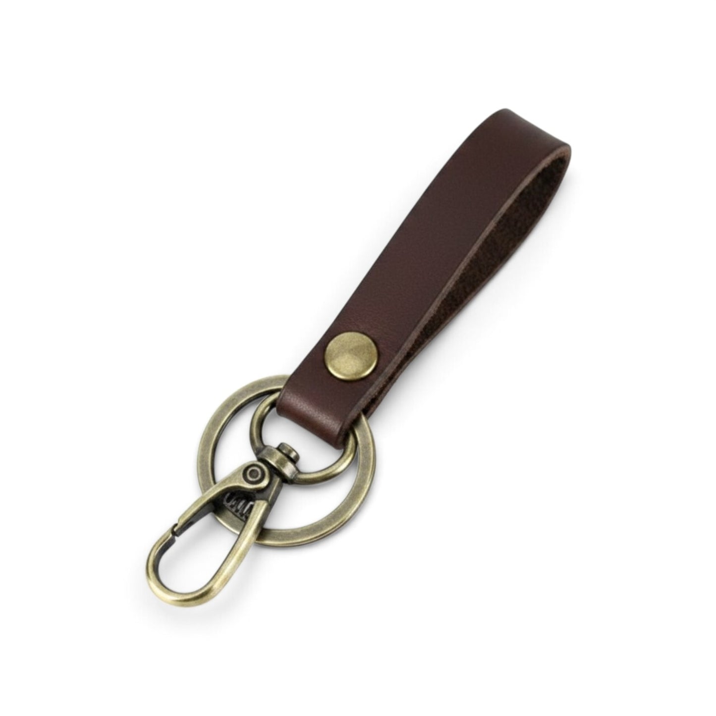 Leather keychain LKC02