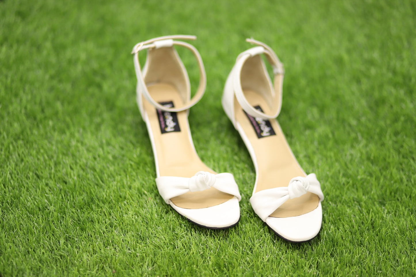 Leather Heeled Sandal Design ZA024