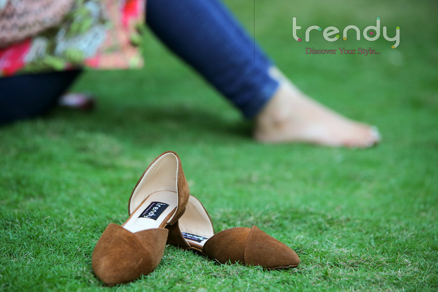 Leather Suede Pumps Design RZ800