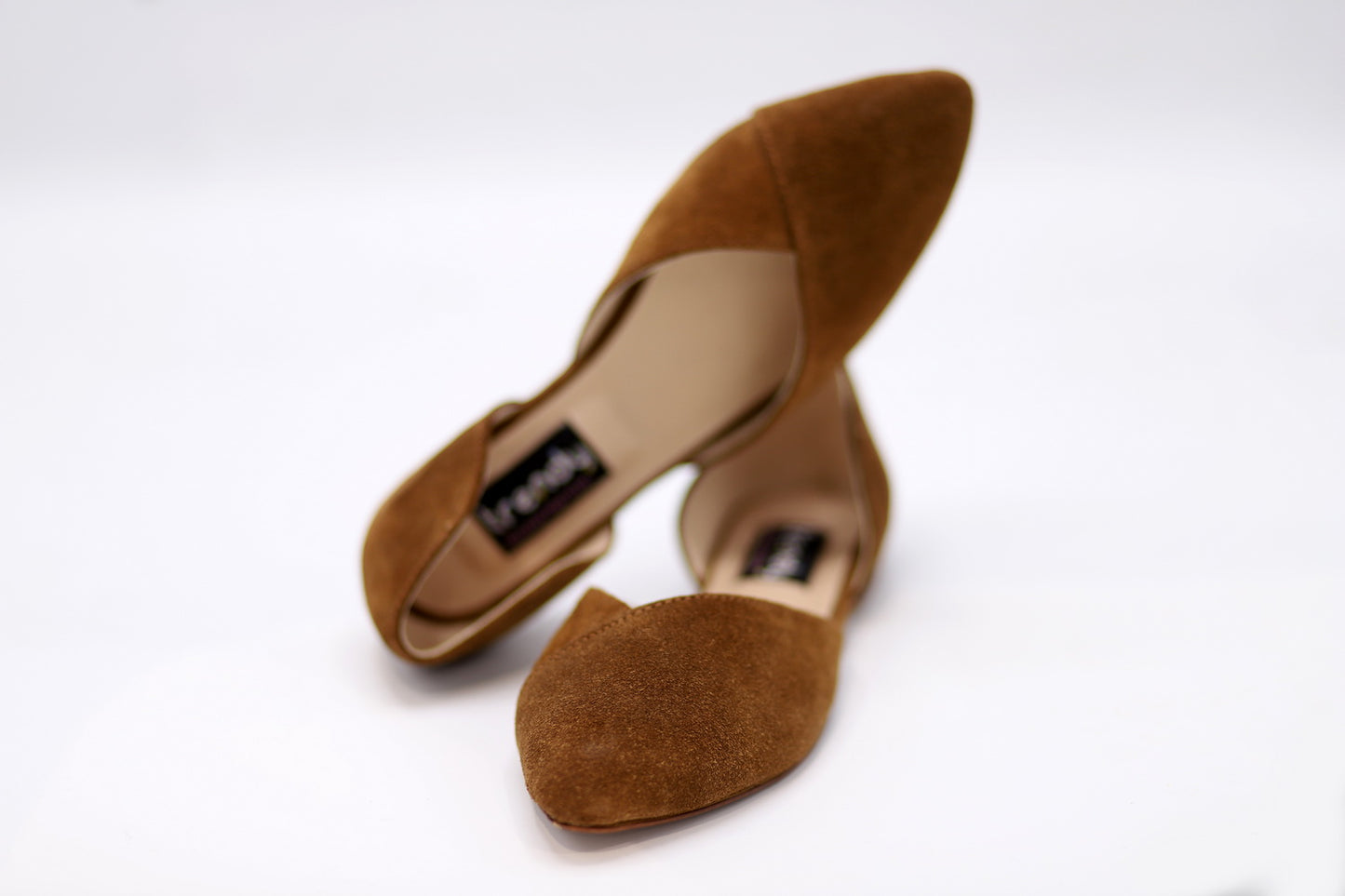 Leather Suede Pumps Design RZ800