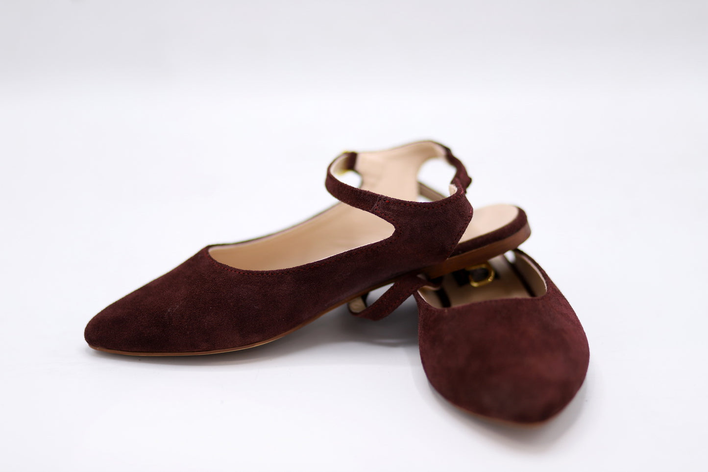 Leather Suede Pumps Design RZ801