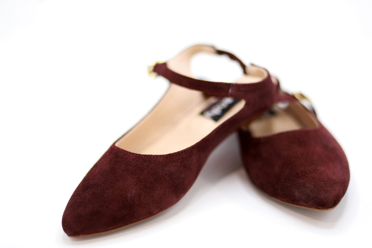 Leather Suede Pumps Design RZ801