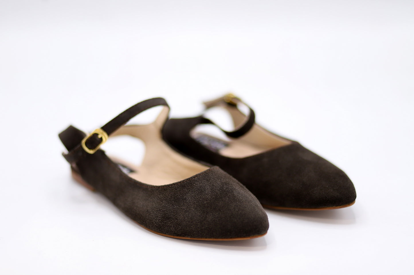 Leather Suede Pumps Design RZ801